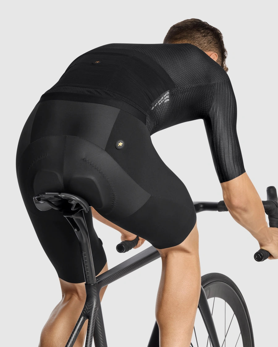 Cykeltrøje ASSOS EQUIPE RSR S11 Kortærmet Sort