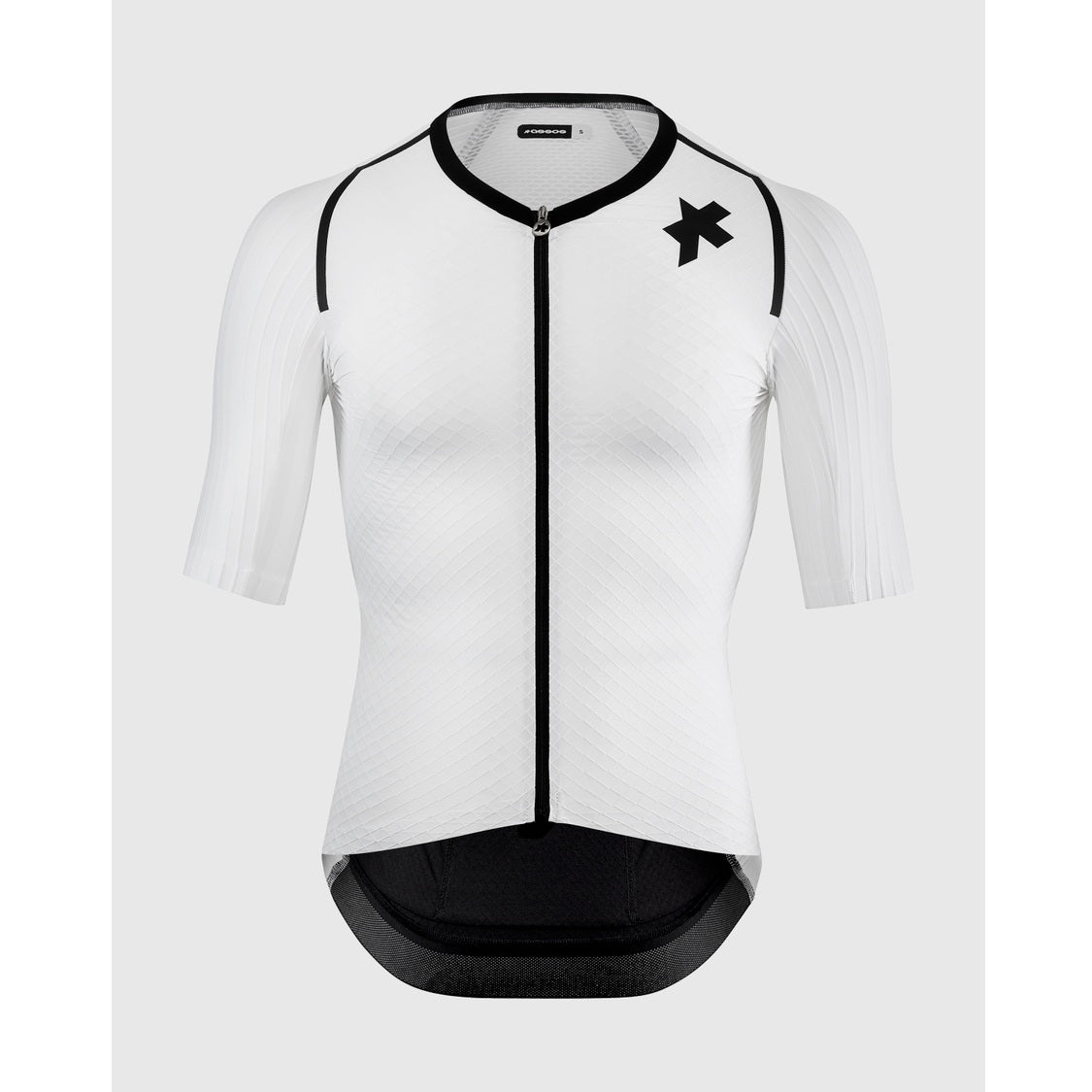 Maillot ASSOS EQUIPE RSR BOLIDE Manches Courtes Blanc