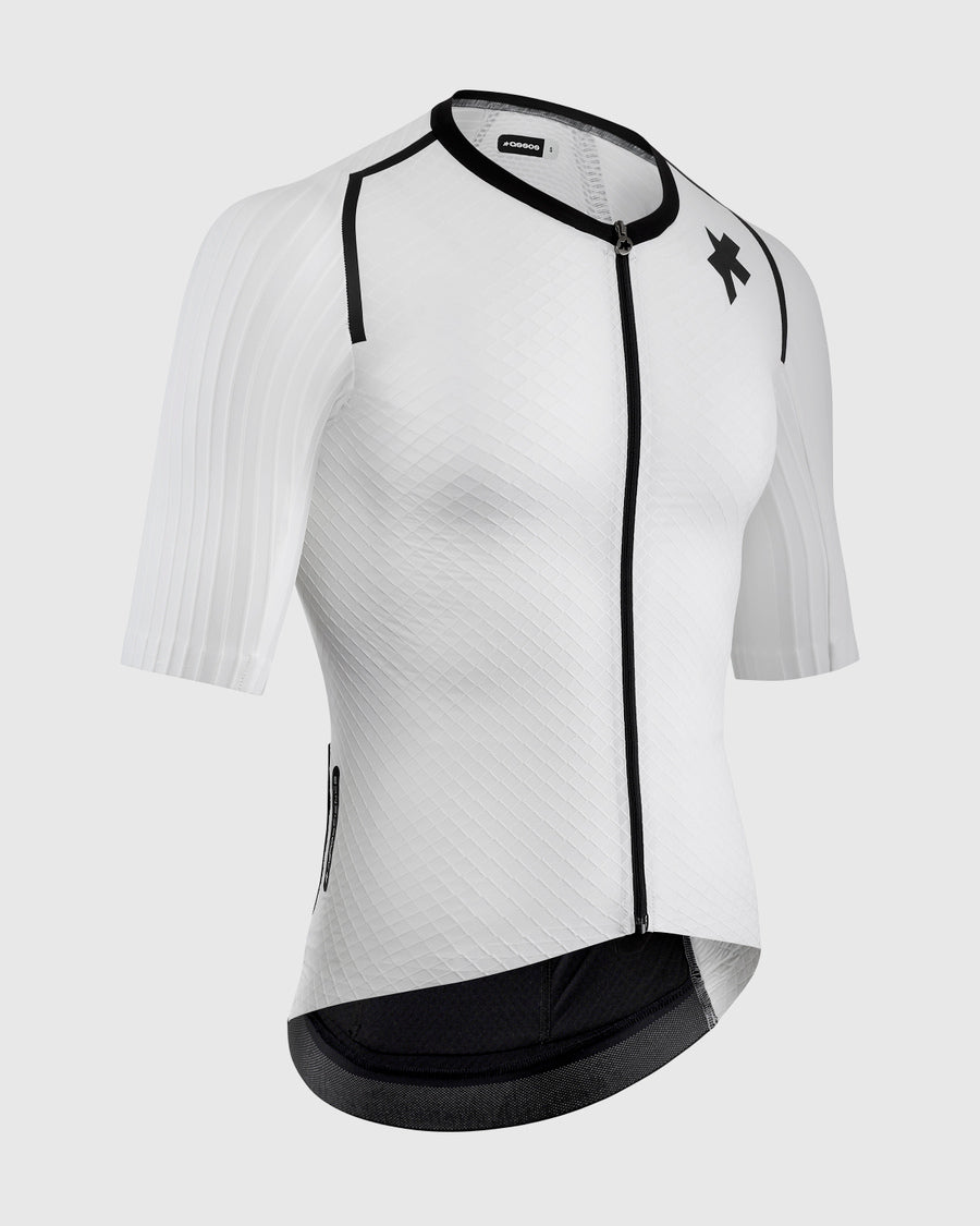 Maillot ASSOS EQUIPE RSR BOLIDE Manches Courtes Blanc