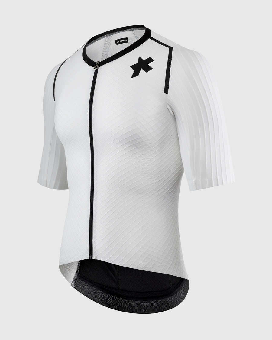 Maillot ASSOS EQUIPE RSR BOLIDE Manches Courtes Blanc