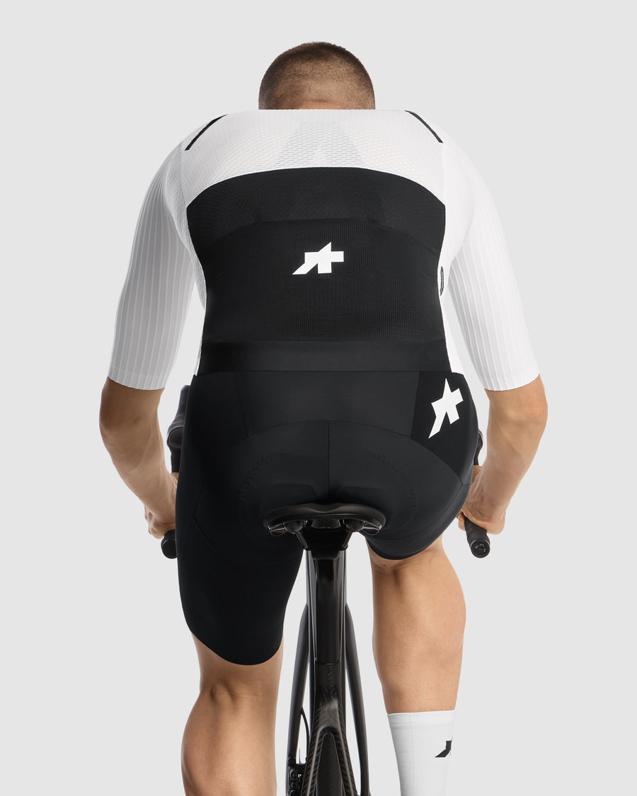 Maillot ASSOS EQUIPE RSR BOLIDE Manches Courtes Blanc