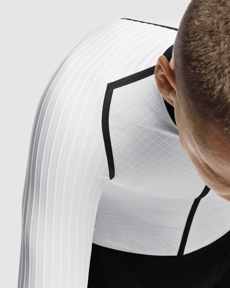 Maillot ASSOS EQUIPE RSR BOLIDE Manches Courtes Blanc