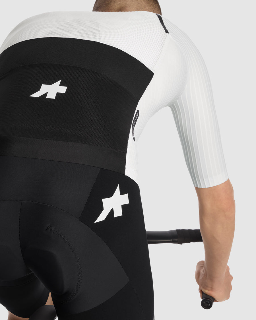 Maillot ASSOS EQUIPE RSR BOLIDE Manches Courtes Blanc