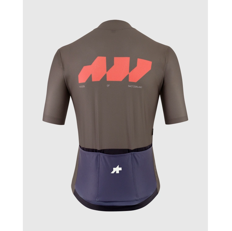 Maillot ASSOS EQUIPE R S11 We are the A Manches Courtes Marron
