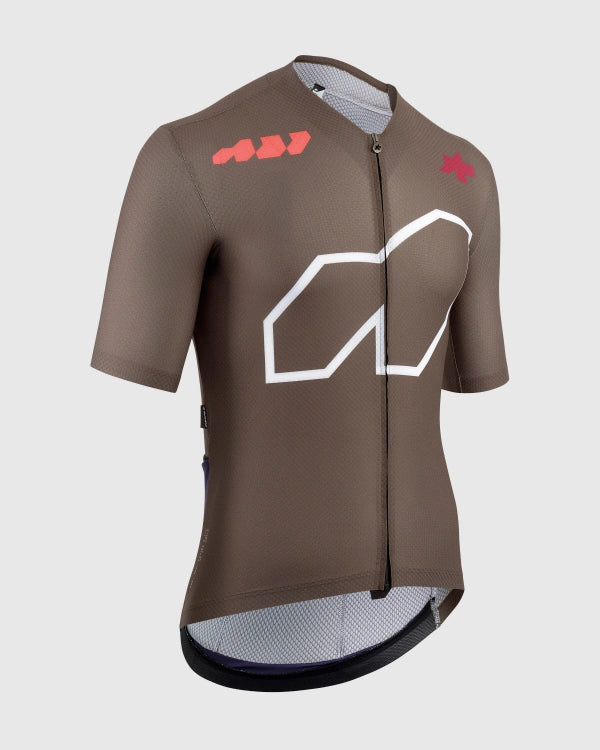 Maillot ASSOS EQUIPE R S11 We are the A Manches Courtes Marron