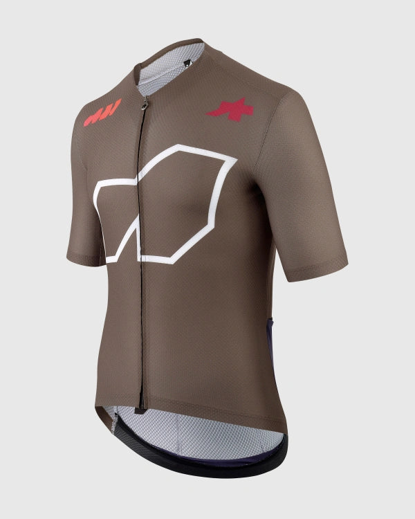 Maillot ASSOS EQUIPE R S11 We are the A Manches Courtes Marron