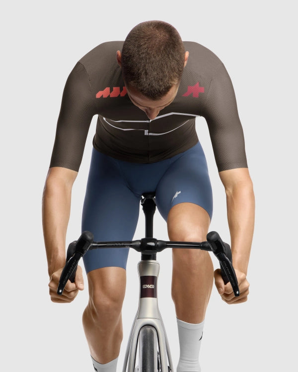 Maillot ASSOS EQUIPE R S11 We are the A Manches Courtes Marron
