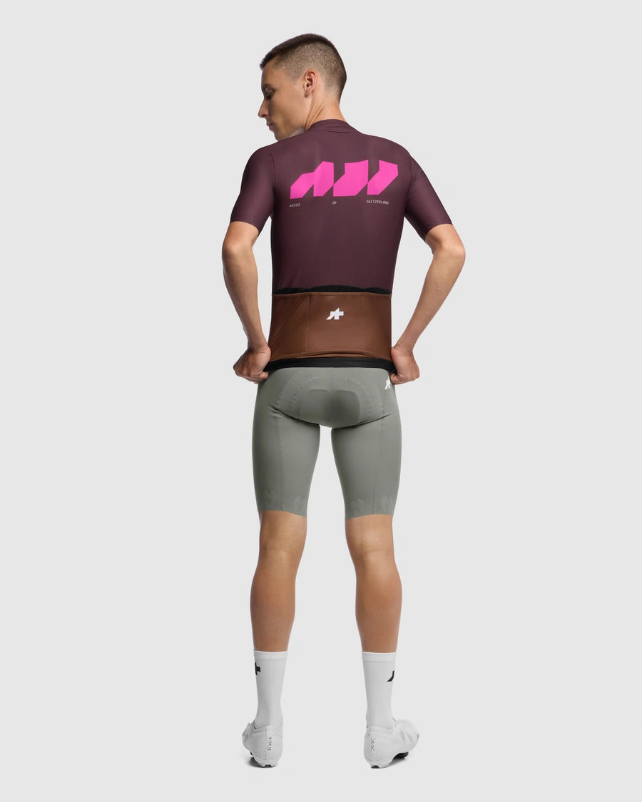 Trikot ASSOS EQUIPE R S11 We are the A Kurzarm Bordeaux