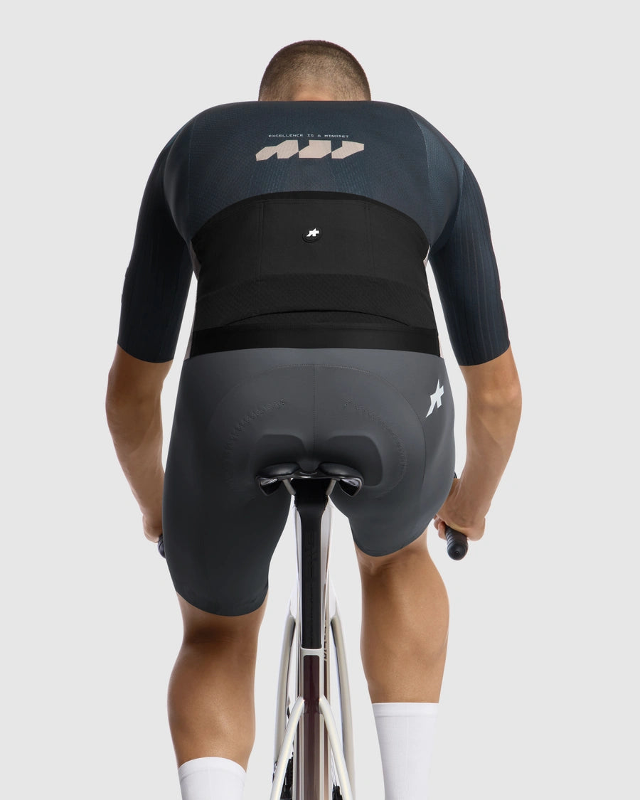 Maillot ASSOS EQUIPE RS S11 Something to Say Manches Courtes Bleu