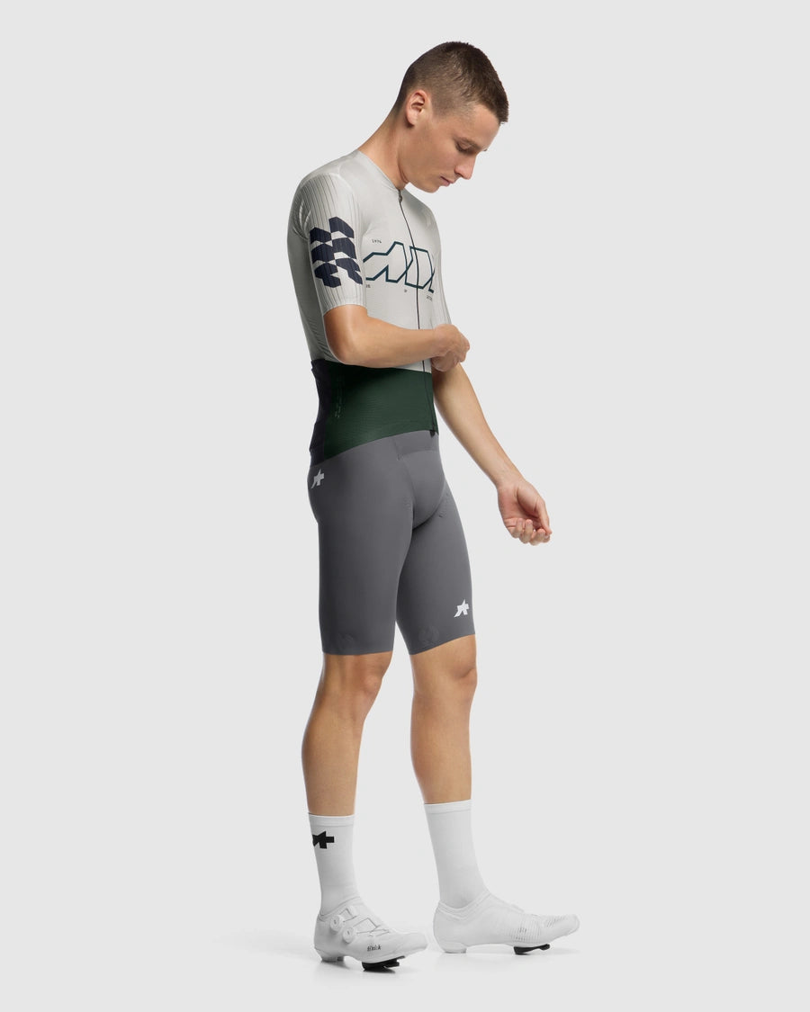 Maglia ASSOS EQUIPE RS S11 Something to Say Maniche Corte Bianco