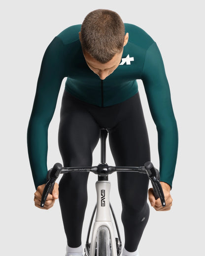ASSOS MILLE GT SPRING FALL S11 pikkade varrukatega rattasärk, roheline