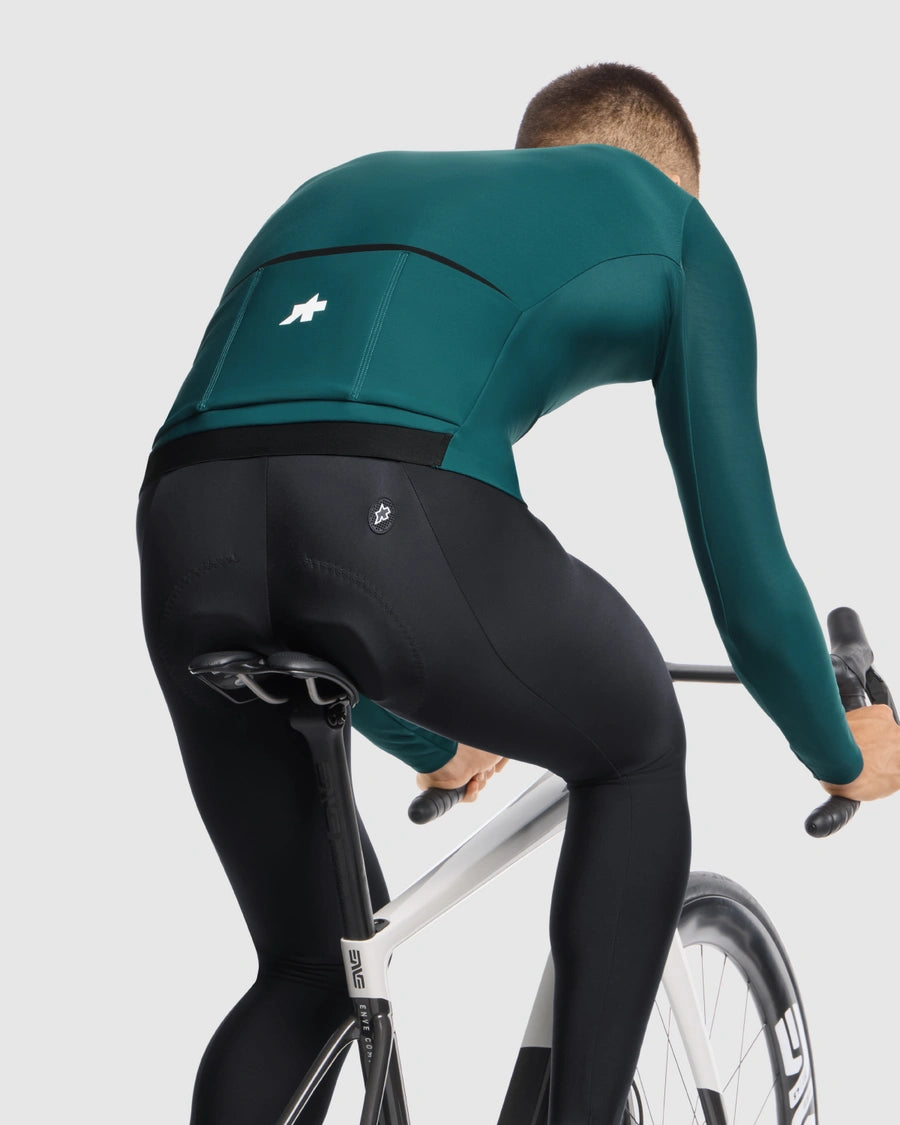 ASSOS MILLE GT SPRING FALL S11 pikkade varrukatega rattasärk, roheline
