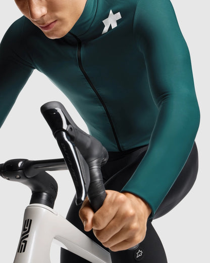 ASSOS MILLE GT SPRING FALL S11 pikkade varrukatega rattasärk, roheline