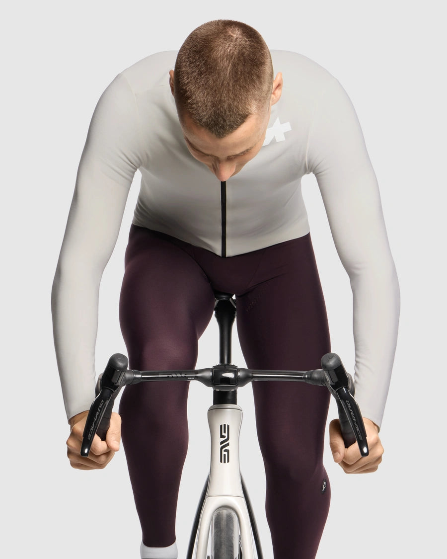 ASSOS MILLE GT SPRING FALL S11 pikkade varrukatega rattasärk, valge