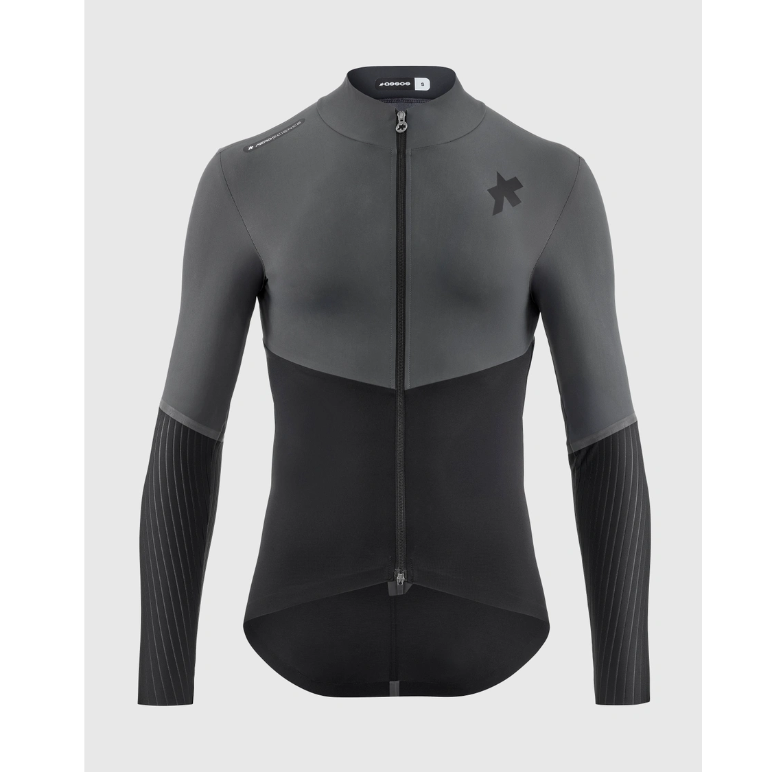 Bunda ASSOS EQUIPE RS ALLEYCAT SHELL S11 šedá/černá