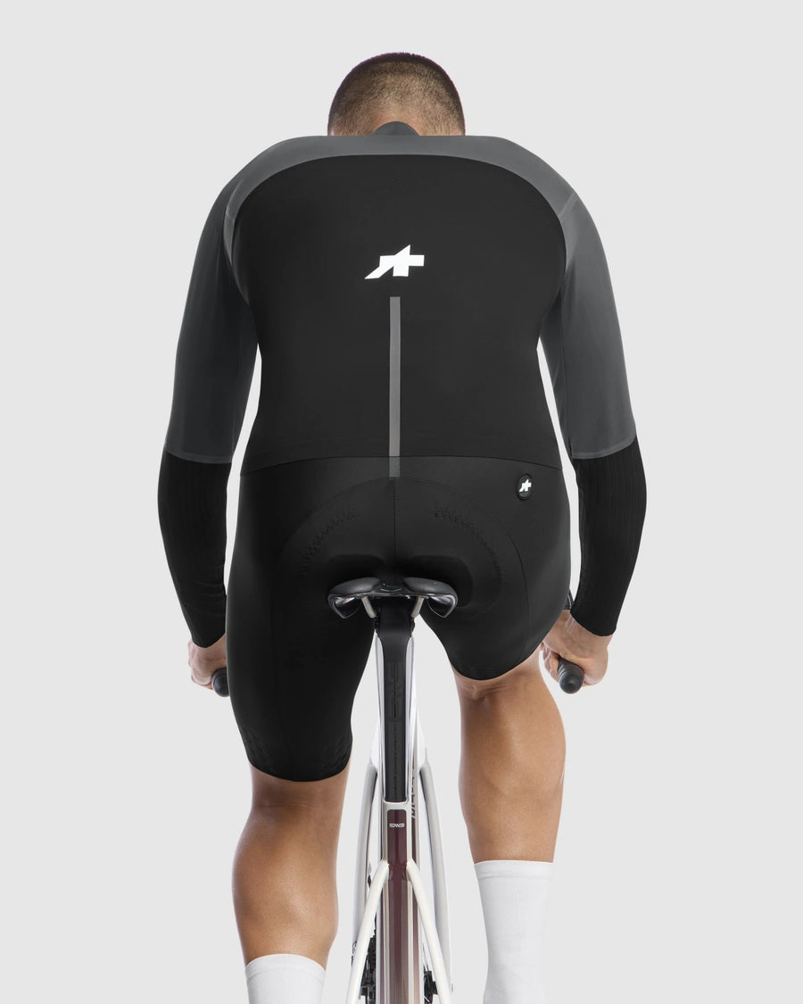Bunda ASSOS EQUIPE RS ALLEYCAT SHELL S11 šedá/černá