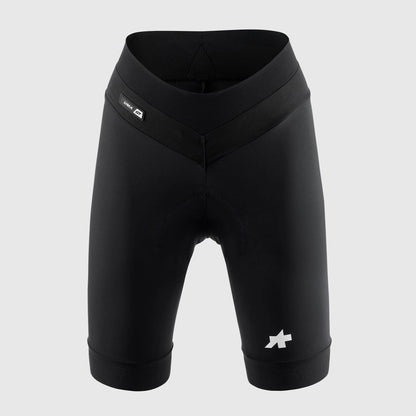 Naiste mustad lühikesed rattapüksid ASSOS UMA GT HALF S11 SHORT