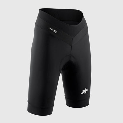 Naiste mustad lühikesed rattapüksid ASSOS UMA GT HALF S11 SHORT
