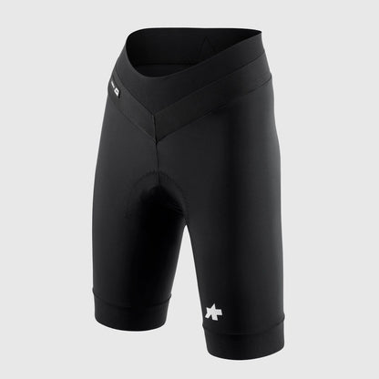 Naiste mustad lühikesed rattapüksid ASSOS UMA GT HALF S11 SHORT