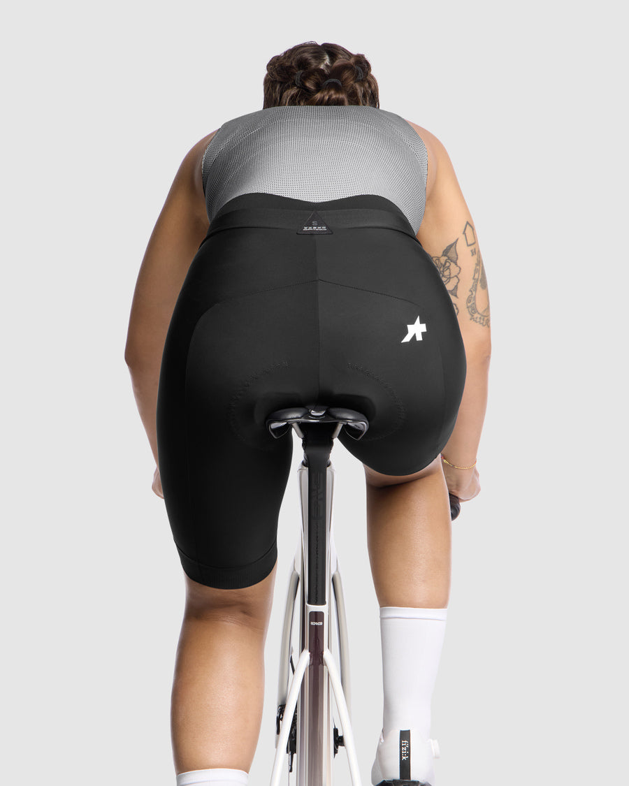 Cuissard Court ASSOS UMA GT HALF S11 LONG Femme Noir