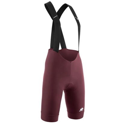 ASSOS UMA GT S11 naiste lühike traksidega rattapüksid Burgundy Red