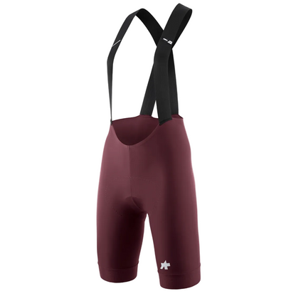 ASSOS UMA GT S11 naiste lühike traksidega rattapüksid Burgundy Red