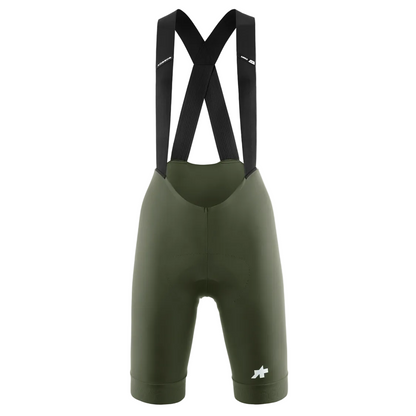 ASSOS UMA GT S11 naiste lühike traksidega rattapüksid Moss Green