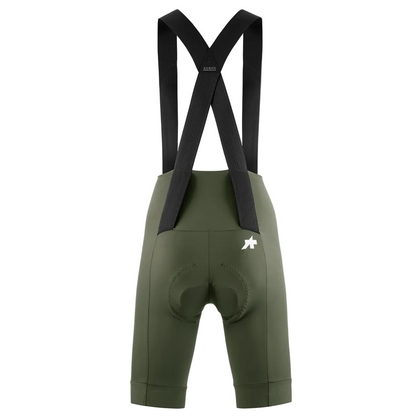 ASSOS UMA GT S11 naiste lühike traksidega rattapüksid Moss Green