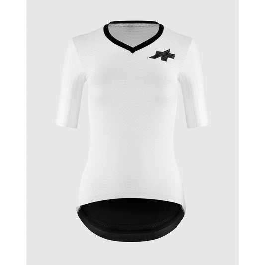 Maillot ASSOS DYORA RSV S11 Manches Courtes Femme Blanc