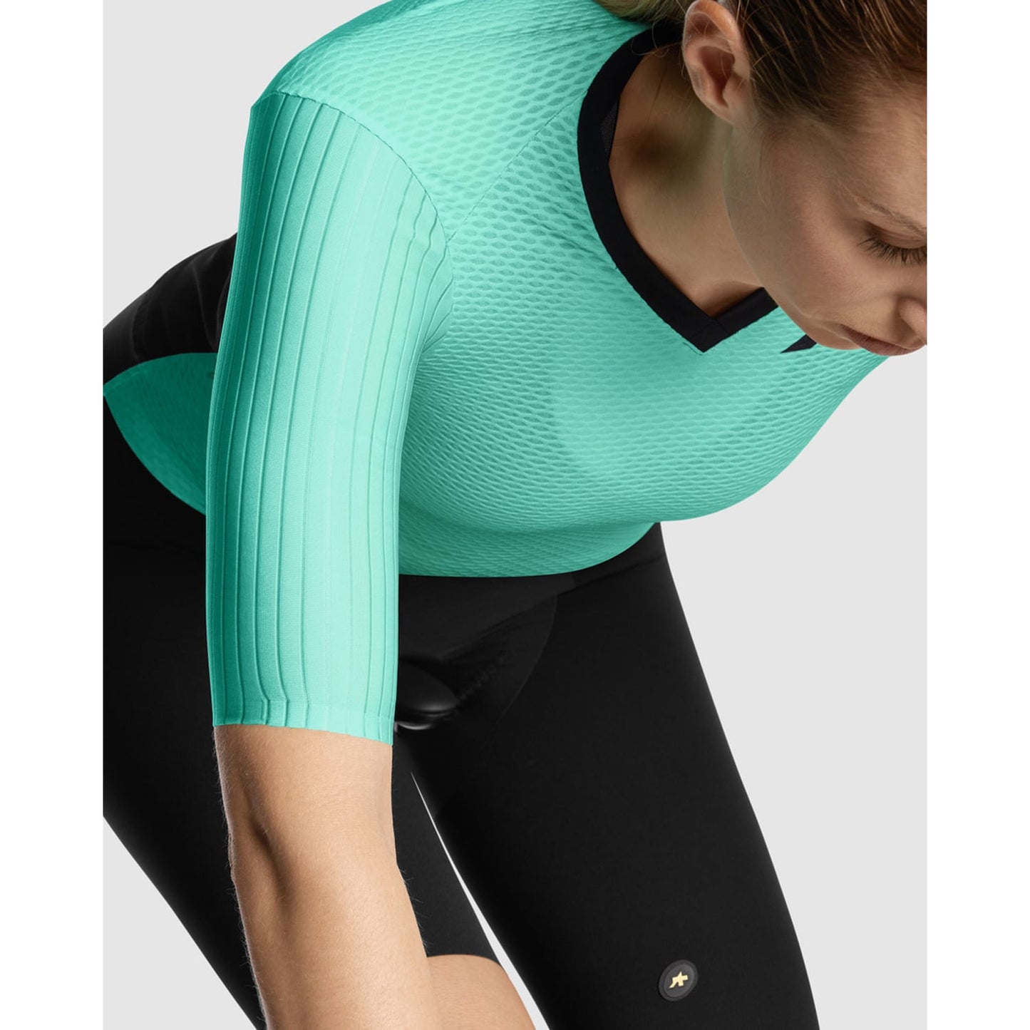 Maglia ASSOS DYORA RSV S11 Maniche Corte Donna Verde