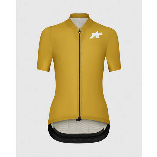 Maillot ASSOS UMA GT S11 EVO Manches Courtes Femme Godlen Yellow