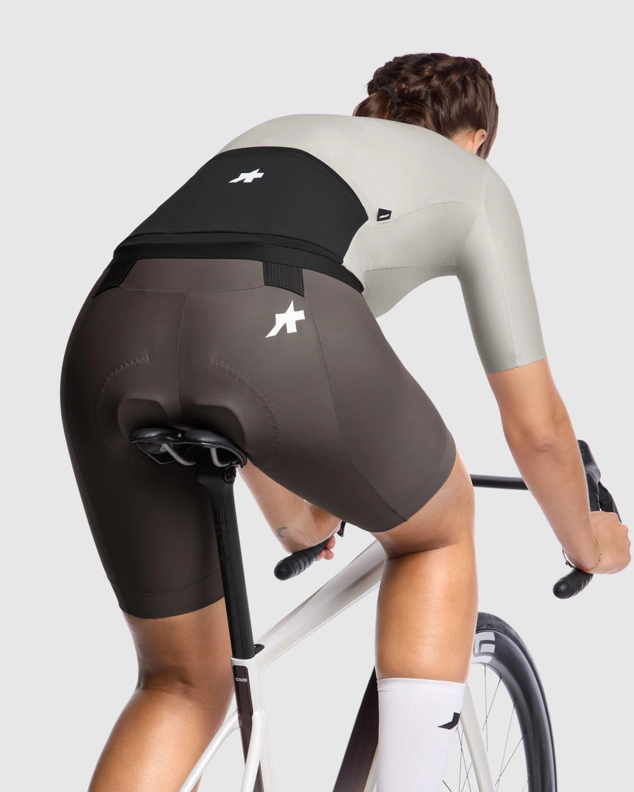 Wielershirt ASSOS UMA GT S11 EVO Korte Mouwen Dames Almond Milk