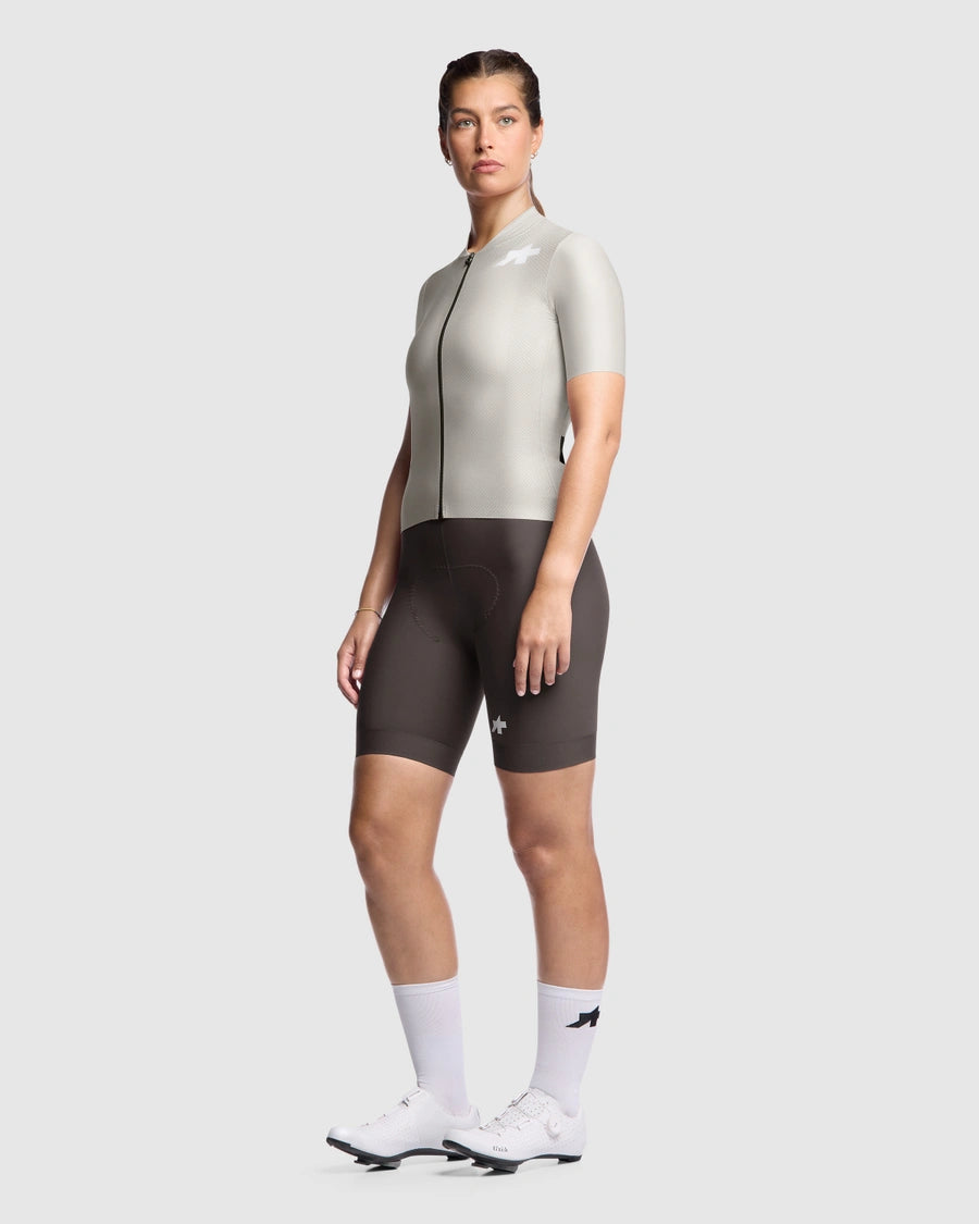 Wielershirt ASSOS UMA GT S11 EVO Korte Mouwen Dames Almond Milk