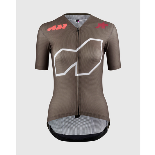 Maillot ASSOS DYORA R S11 We are the A Manches Courtes Femme Marron