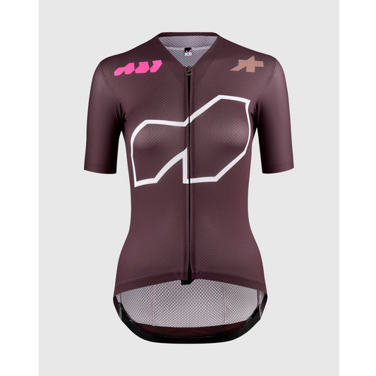 Maillot ASSOS DYORA R S11 We are the A Manches Courtes Femme Bordeaux