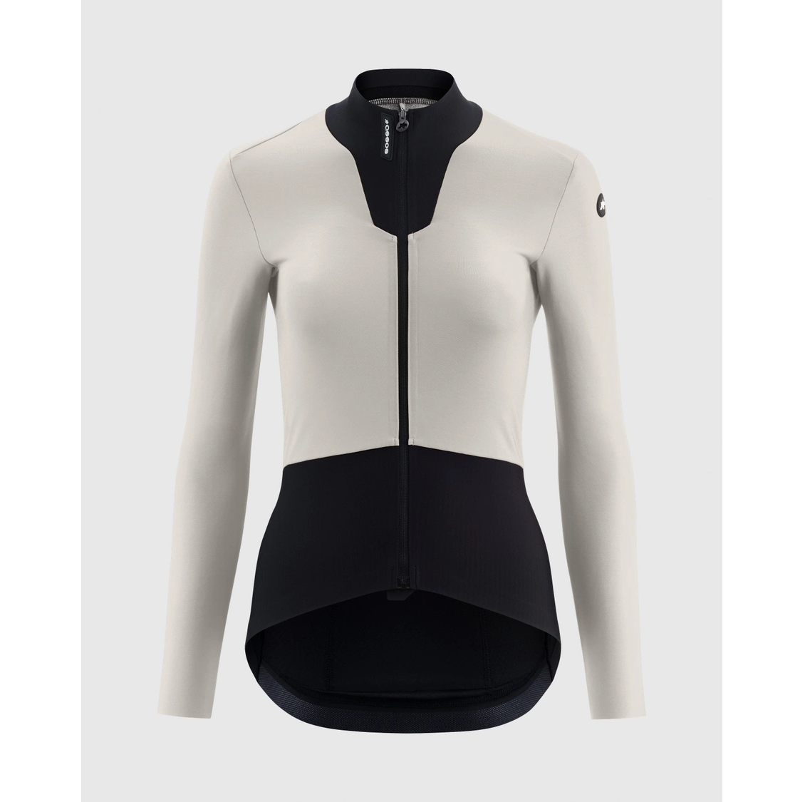 Dámský dres ASSOS DYORA R SPRING FALL S11 s dlouhým rukávem Bílý