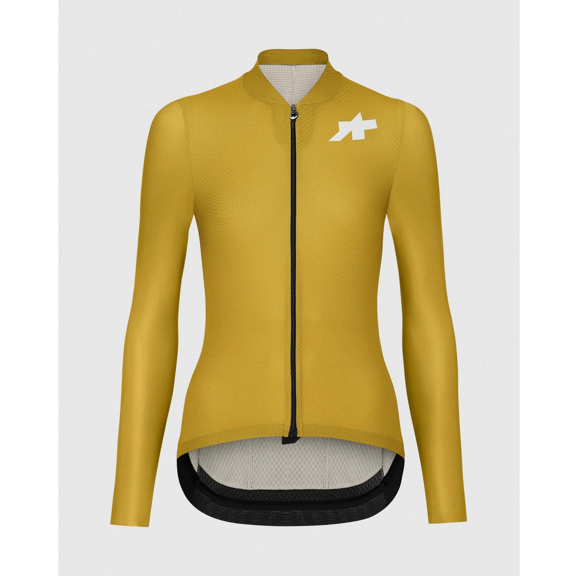 Tröja ASSOS UMA GT S11 EVO Långa ärmar Dam Godlen Yellow