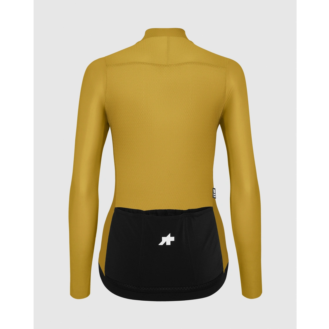 Tröja ASSOS UMA GT S11 EVO Långa ärmar Dam Godlen Yellow