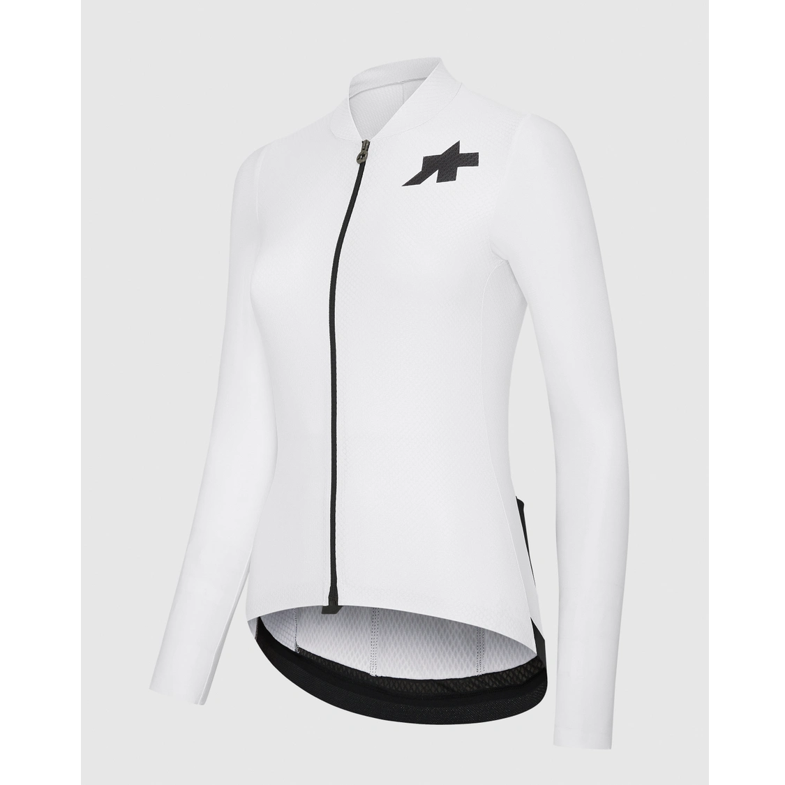 Maillot ASSOS UMA GT S11 EVO Manches Longues Femme Blanc