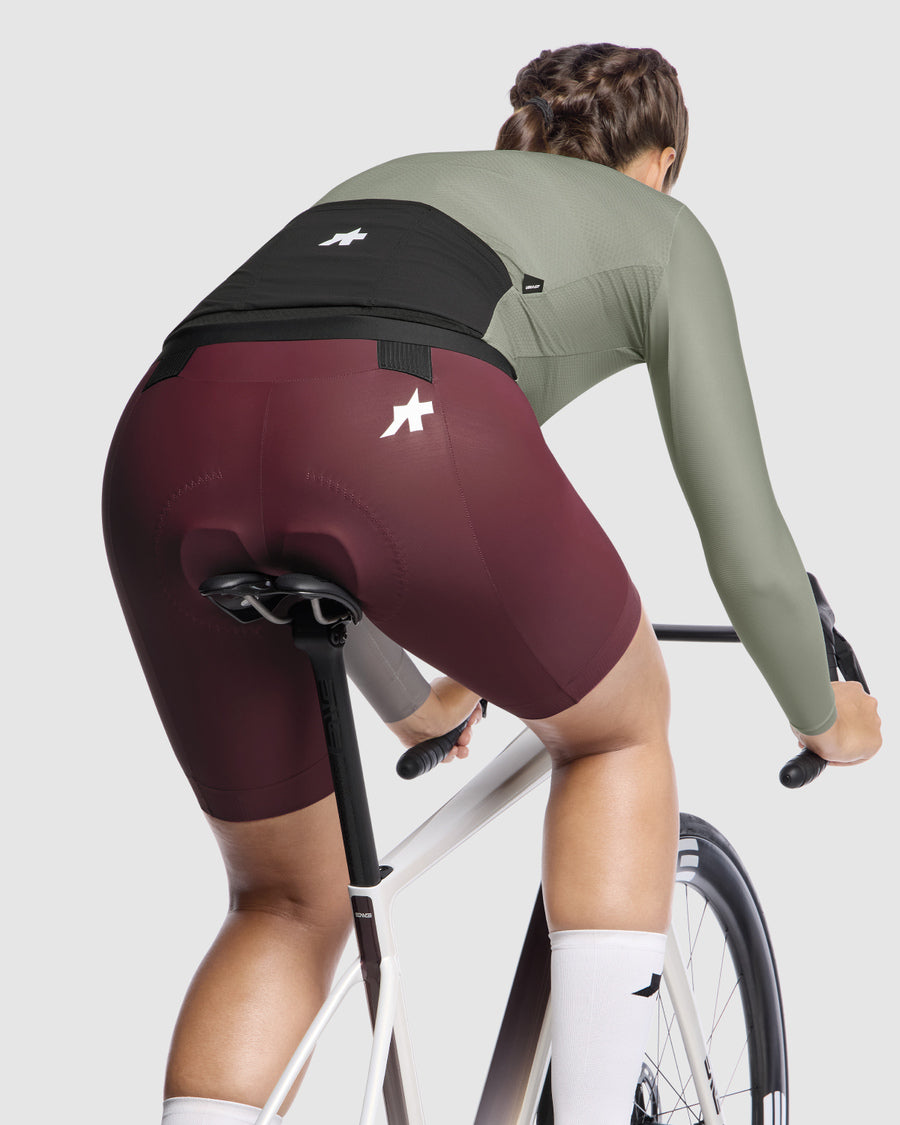 Maillot ASSOS UMA GT S11 EVO Manches Longues Femme Vert