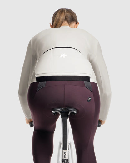 ASSOS MILLE GT SPRING FALL S11 naiste pikkade varrukatega rattasärk, valge
