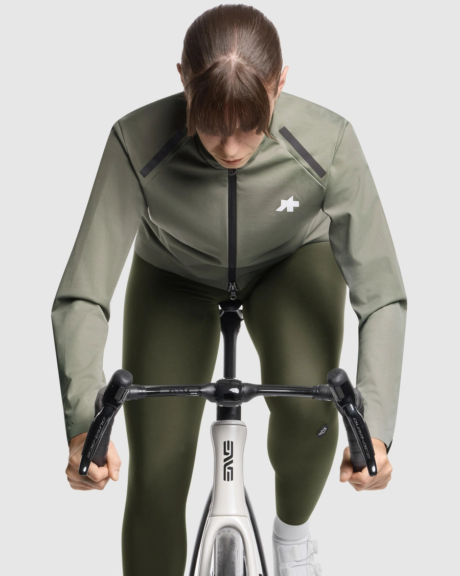 Jaqueta ASSOS MILLE GT SHELL S11 EVO Mulher Verde