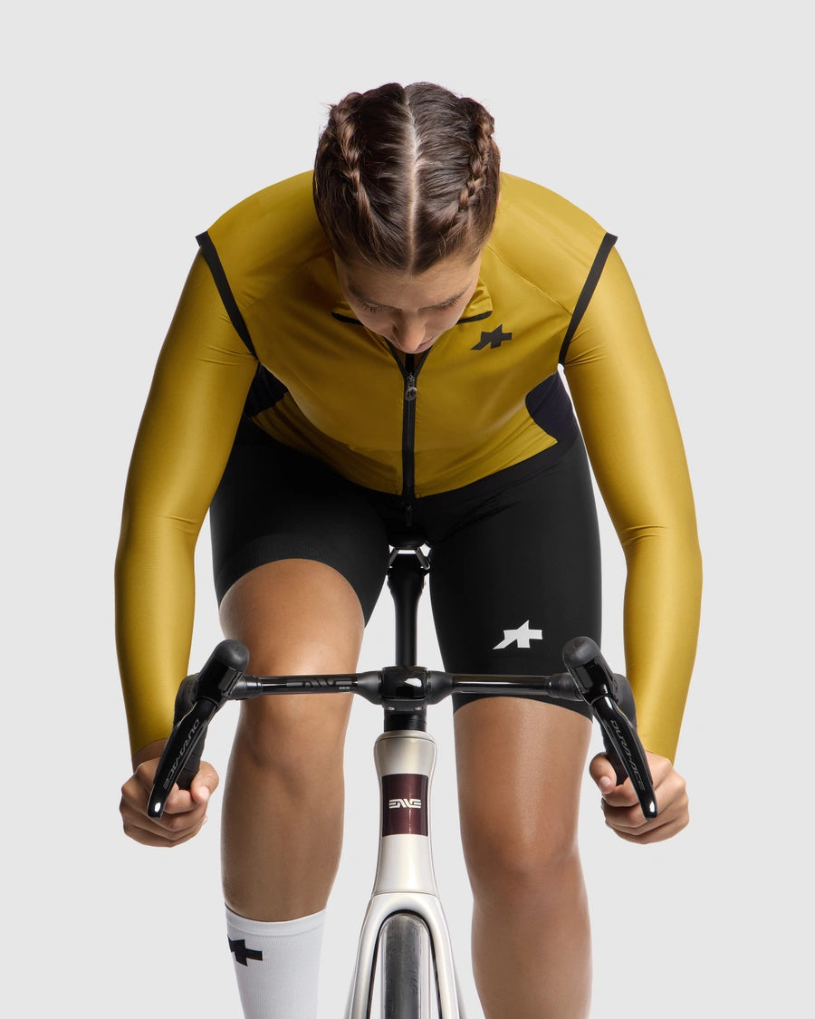 Veste Sans Manches ASSOS UMA GT WIND S11 Femme Golden Yellow