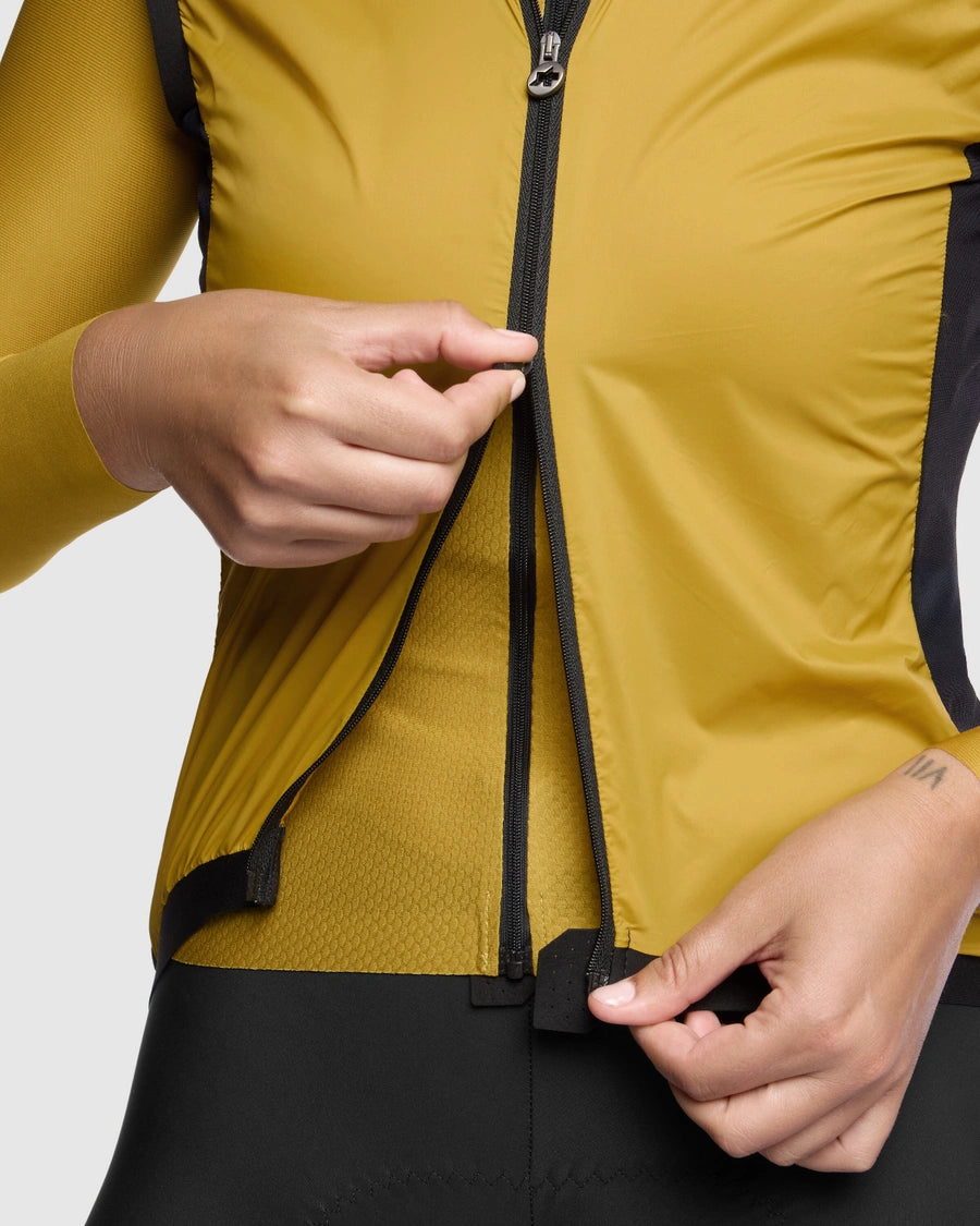 Veste Sans Manches ASSOS UMA GT WIND S11 Femme Golden Yellow