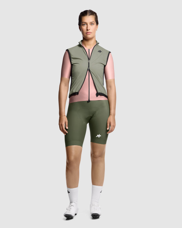 Ärmlös Jacka ASSOS UMA GT WIND S11 Dam Grön