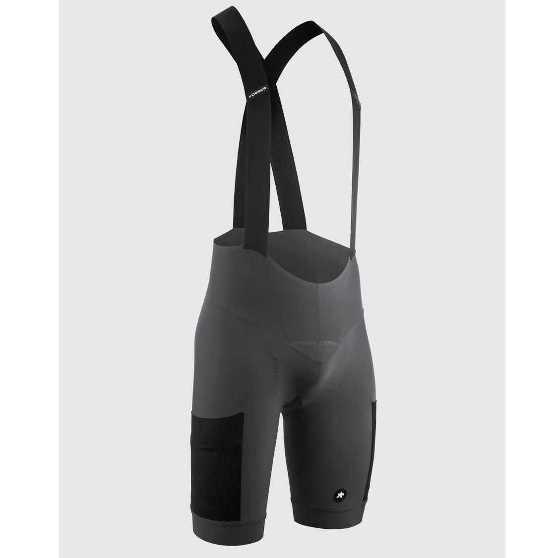 Cuissard Court à Bretelles ASSOS TACTICA KIESKAFER GRAVEL T5 Gris