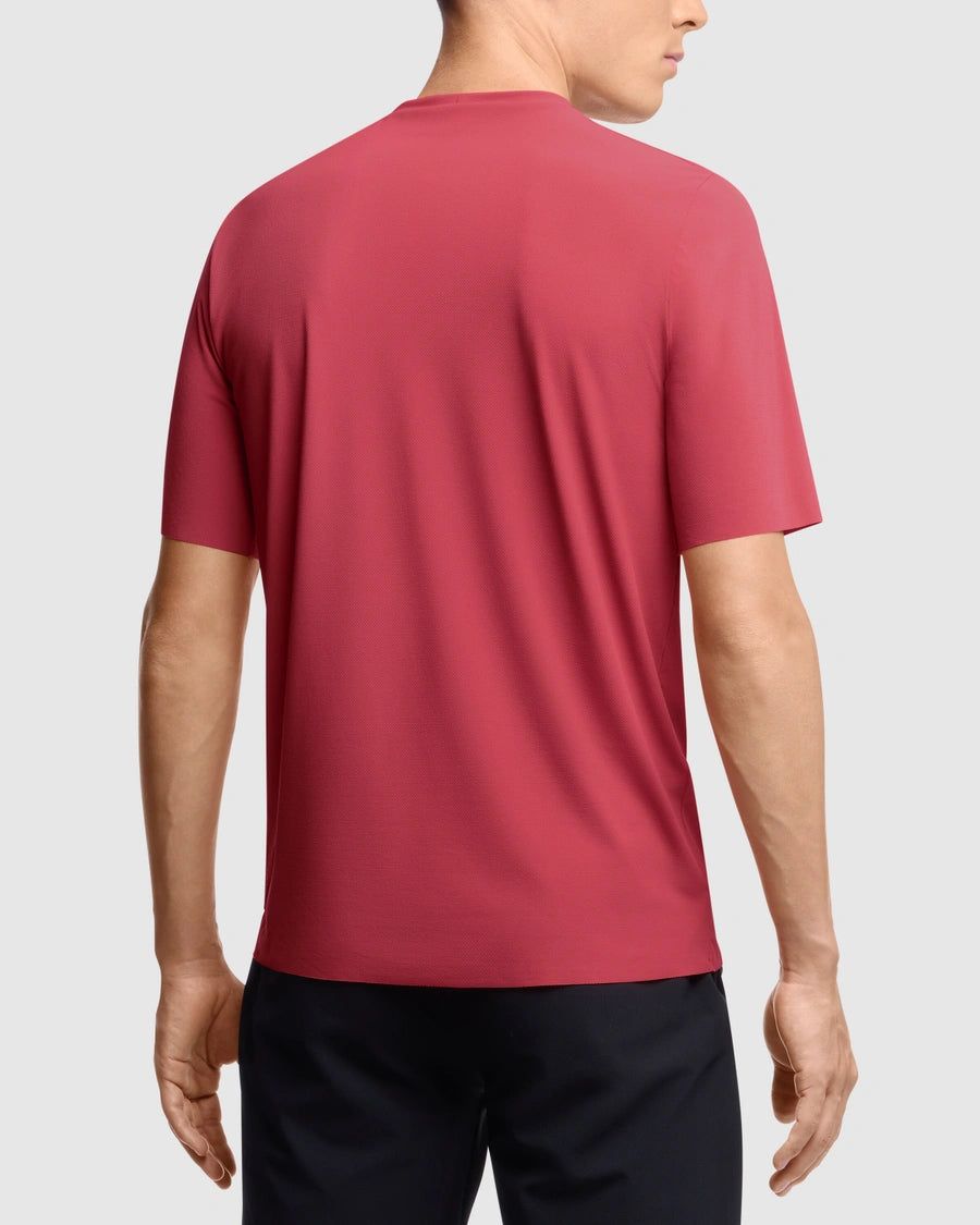 Trikot ASSOS TACTICA POST RIDE T5 Kurzarm Deep Berry