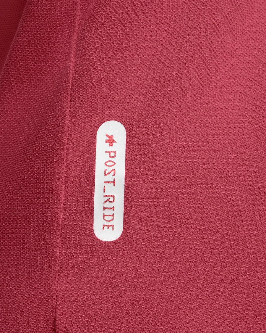 Trikot ASSOS TACTICA POST RIDE T5 Kurzarm Deep Berry