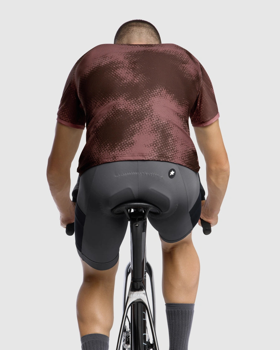 Maillot ASSOS TACTICA T5 MUD FLAGE Manches Courtes Marron