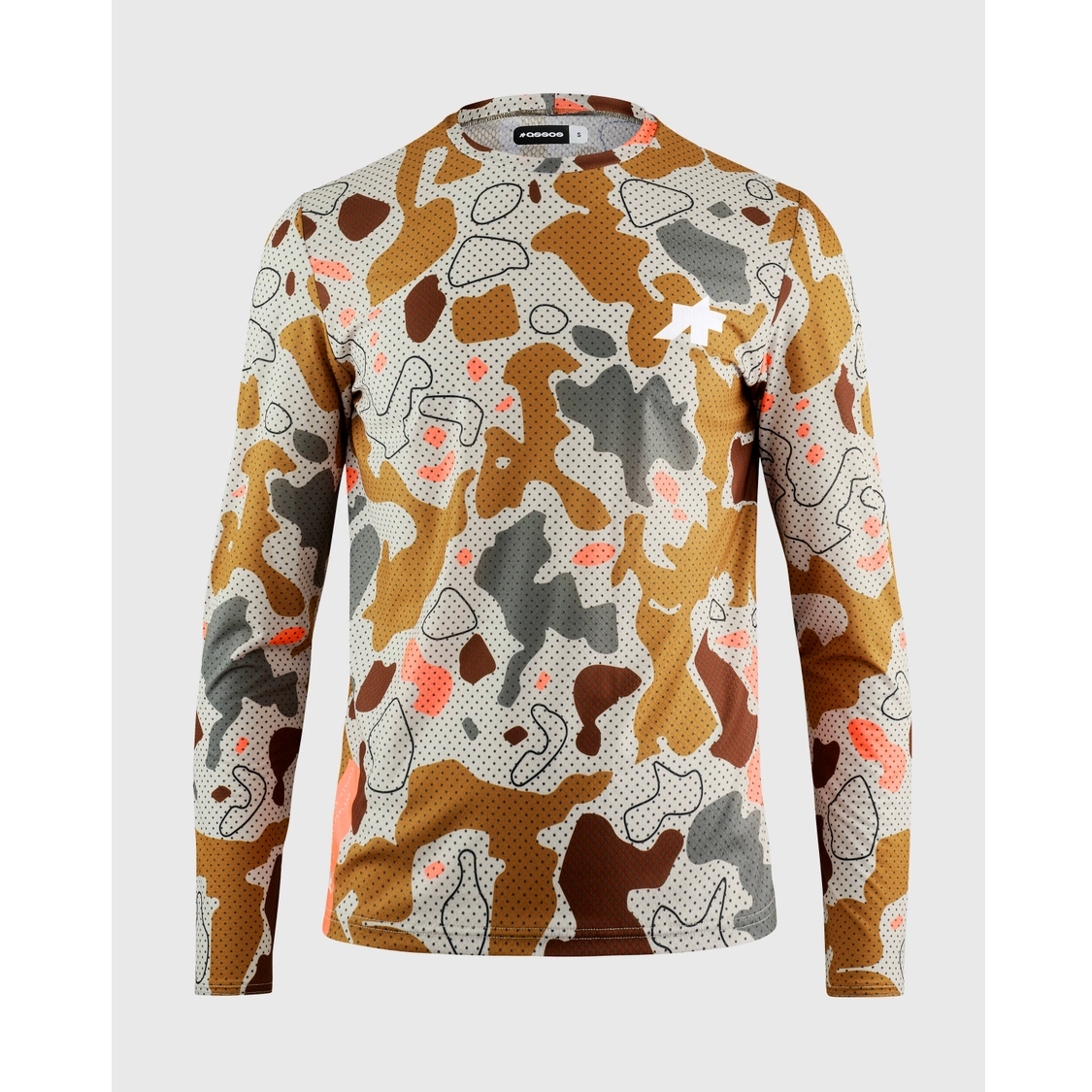 Långärmat tröja ASSOS TACTICA T5 MUD FLAGE Camo